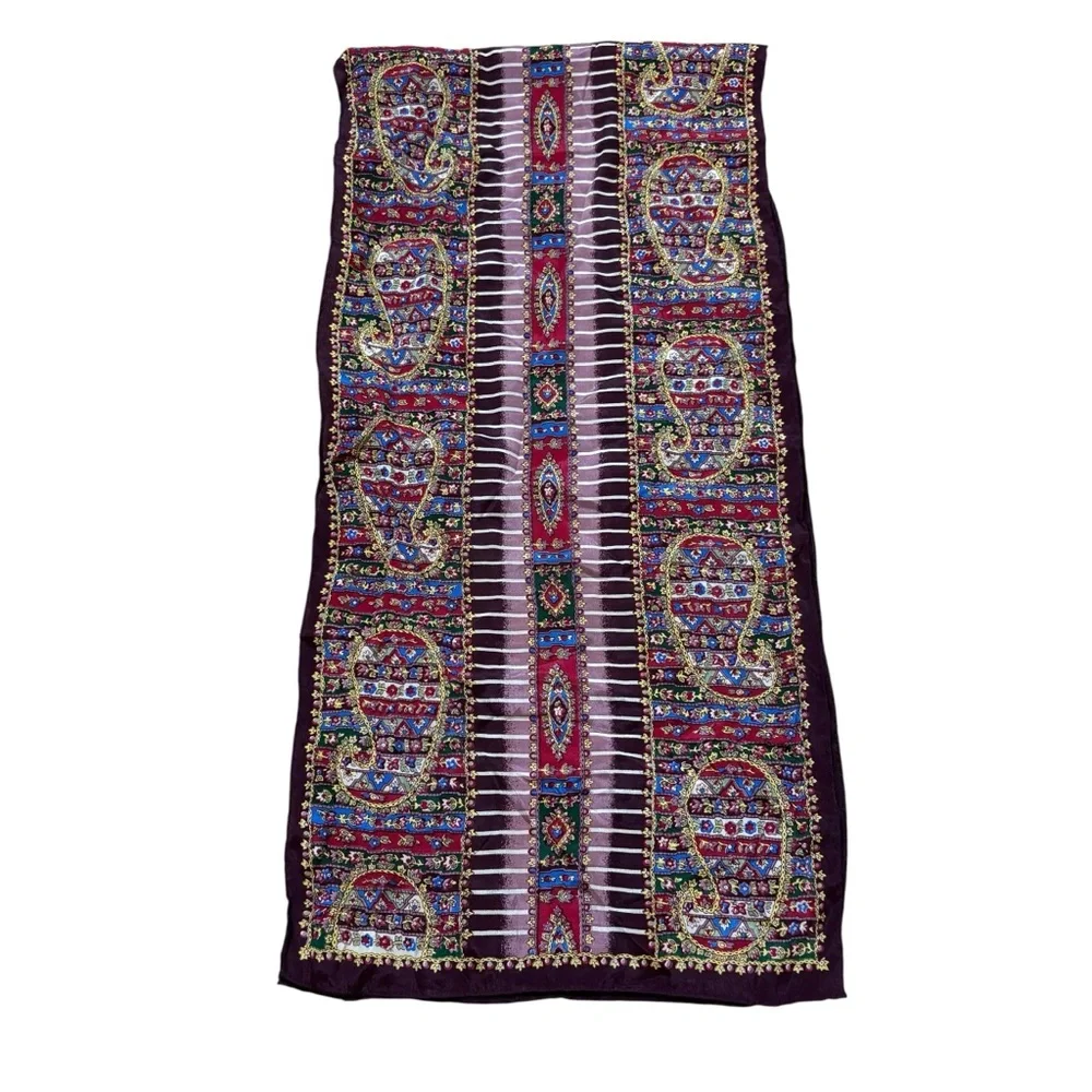 Ladies Echo Brand Silk Floral Print Multicolor‎ Scarf